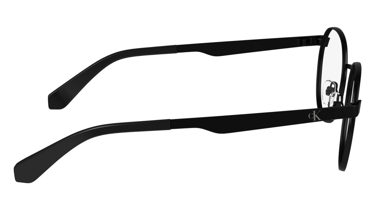 Eyeglasses Calvin Klein Jeans CKJ24205 N (001) color black shape round 