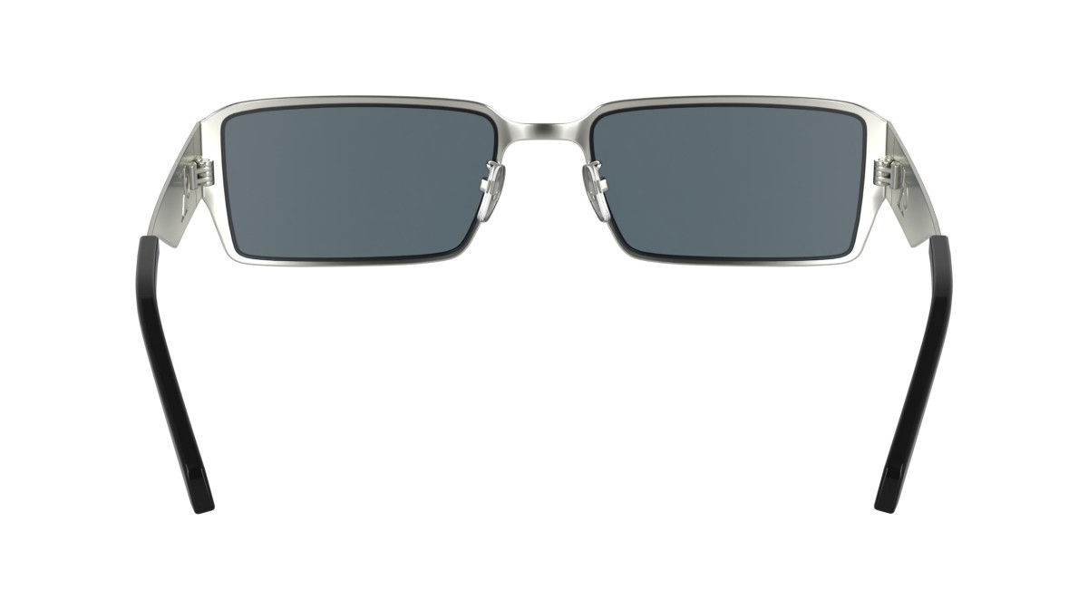 Sonnenbrillen Calvin Klein Jeans CKJ24206S (044) farbe silver form rechteckig gläser solid light grey