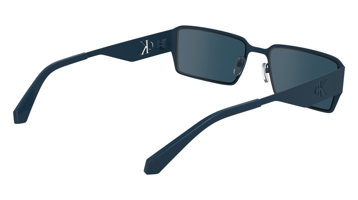 Sonnenbrillen Calvin Klein Jeans CKJ24206S (400) farbe blue form rechteckig gläser solid blue