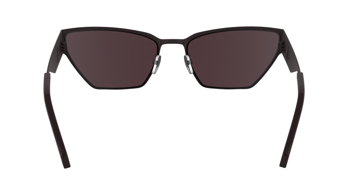 Sonnenbrillen Calvin Klein Jeans CKJ24207S (505) farbe aubergine form schmetterling gläser purplish red