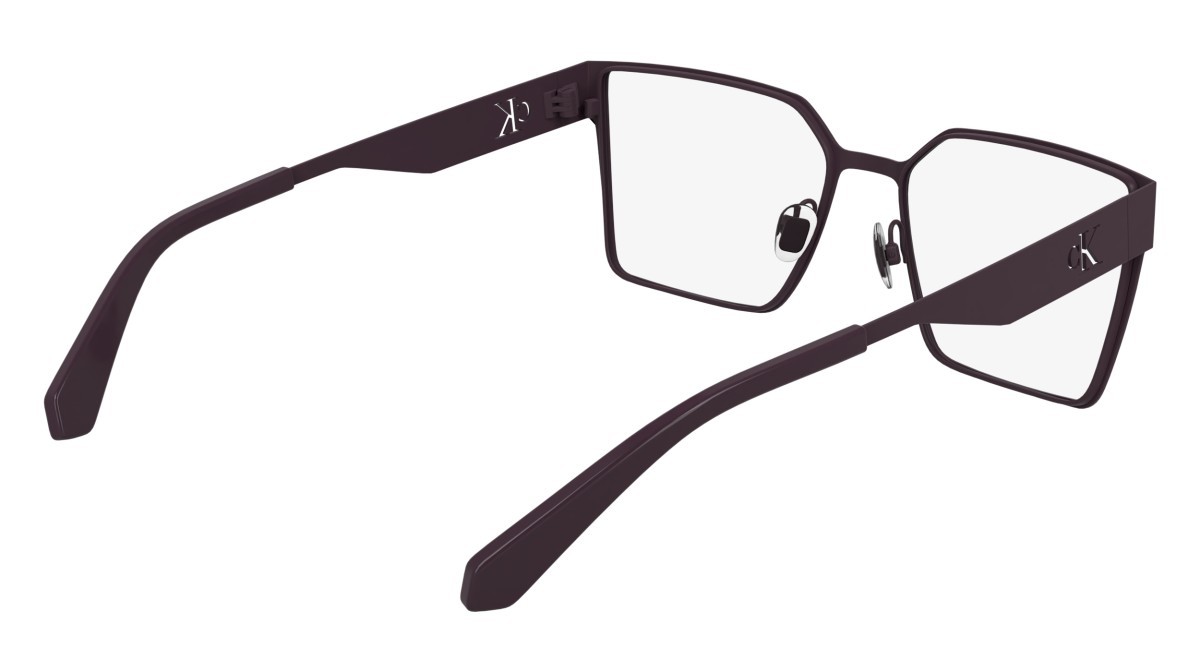 Brillen Calvin Klein Jeans CKJ24209 (505) farbe aubergine form quadratisch gläser colore 2