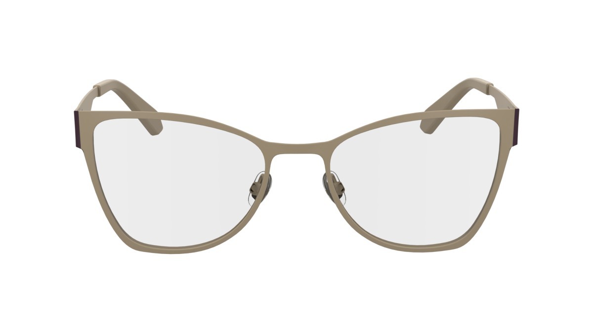 Brillen Calvin Klein Jeans CKJ24210 (671) farbe blush form schmetterling gläser colore 3