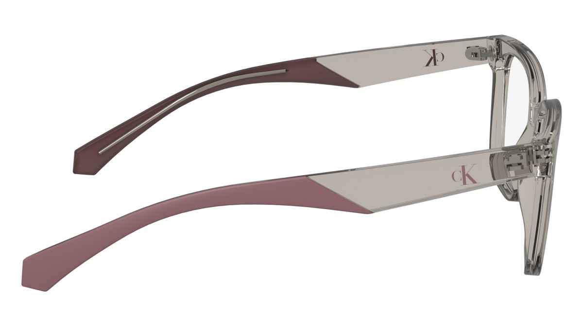 Occhiali da vista Calvin Klein Jeans CKJ24306 (671) colore blush forma rettangolare 