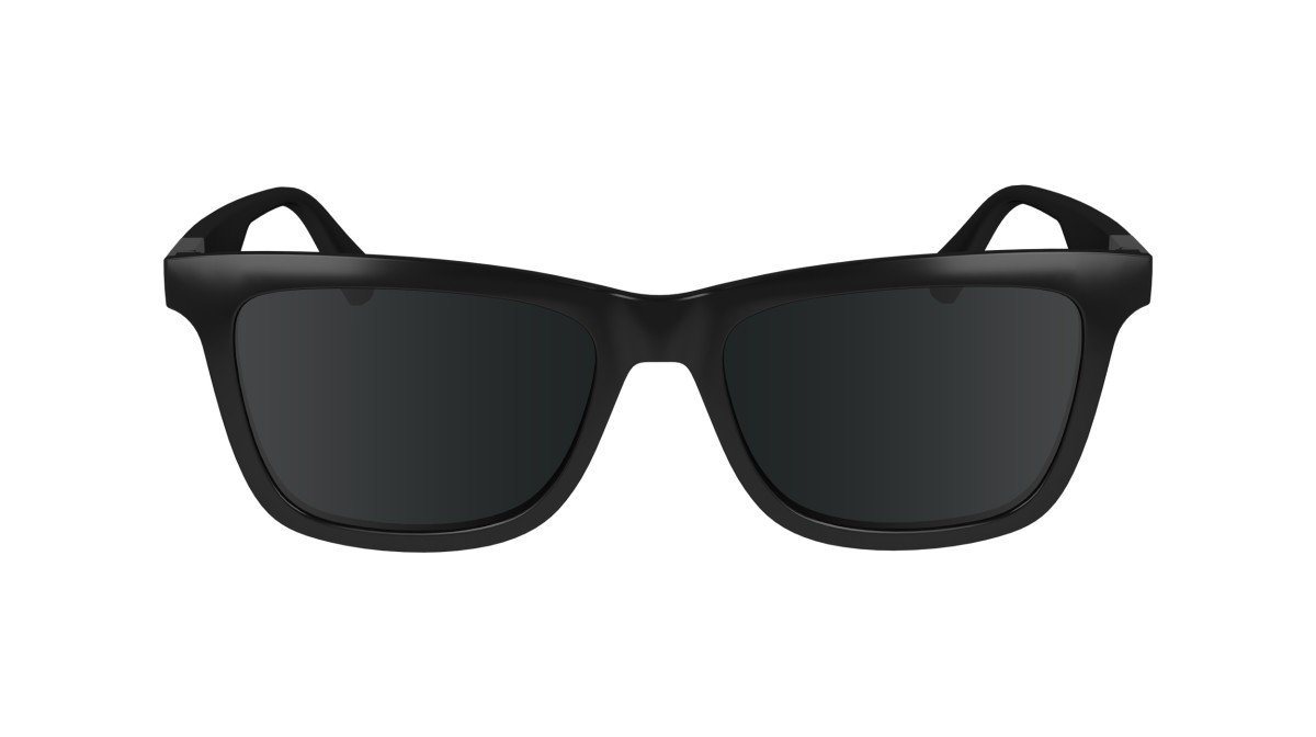 Sunglasses Calvin Klein Jeans CKJ24601S (001) color black shape rectangle lenses solid grey