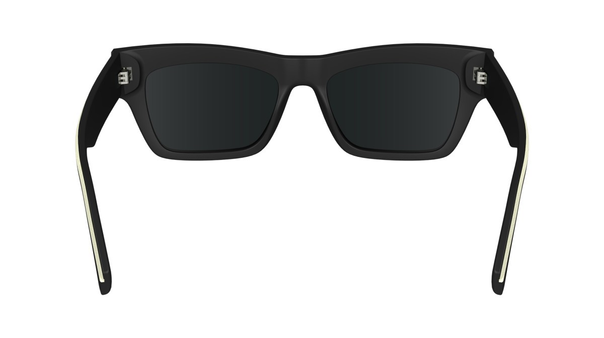 Sonnenbrillen Calvin Klein Jeans CKJ24602S (001) farbe black form rechteckig gläser solid grey