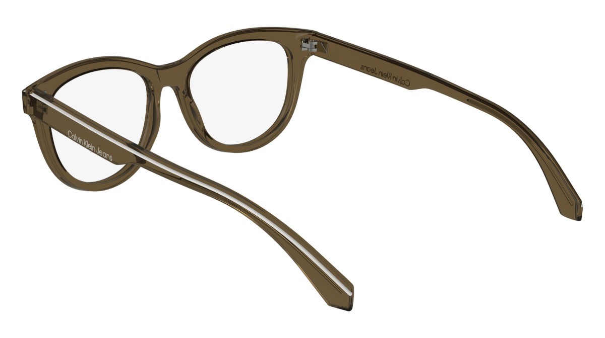 Brillen Calvin Klein Jeans CKJ24611 (210) farbe brown form oval 