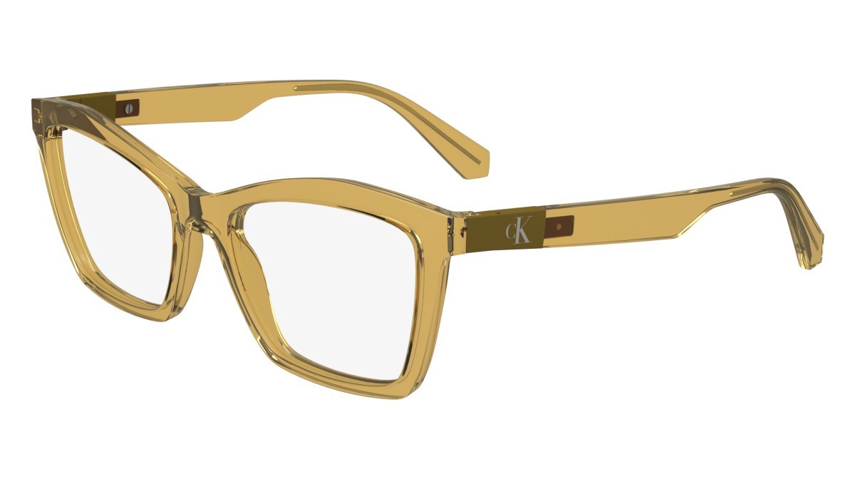 Brillen Calvin Klein Jeans CKJ24612 (261) farbe caramel form rechteckig 