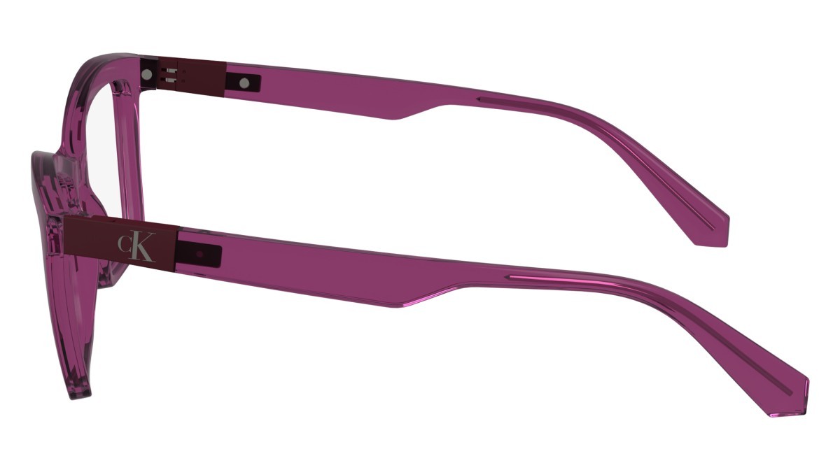 Brillen Calvin Klein Jeans CKJ24612 (510) farbe cyclamen form rechteckig 
