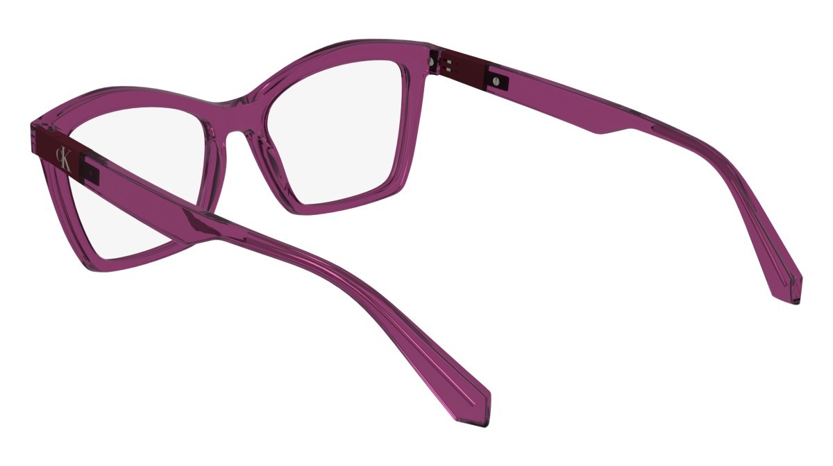 Brillen Calvin Klein Jeans CKJ24612 (510) farbe cyclamen form rechteckig 