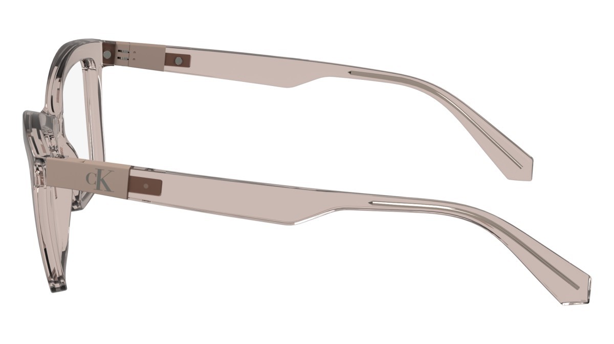 Brillen Calvin Klein Jeans CKJ24612 (671) farbe blush form rechteckig 