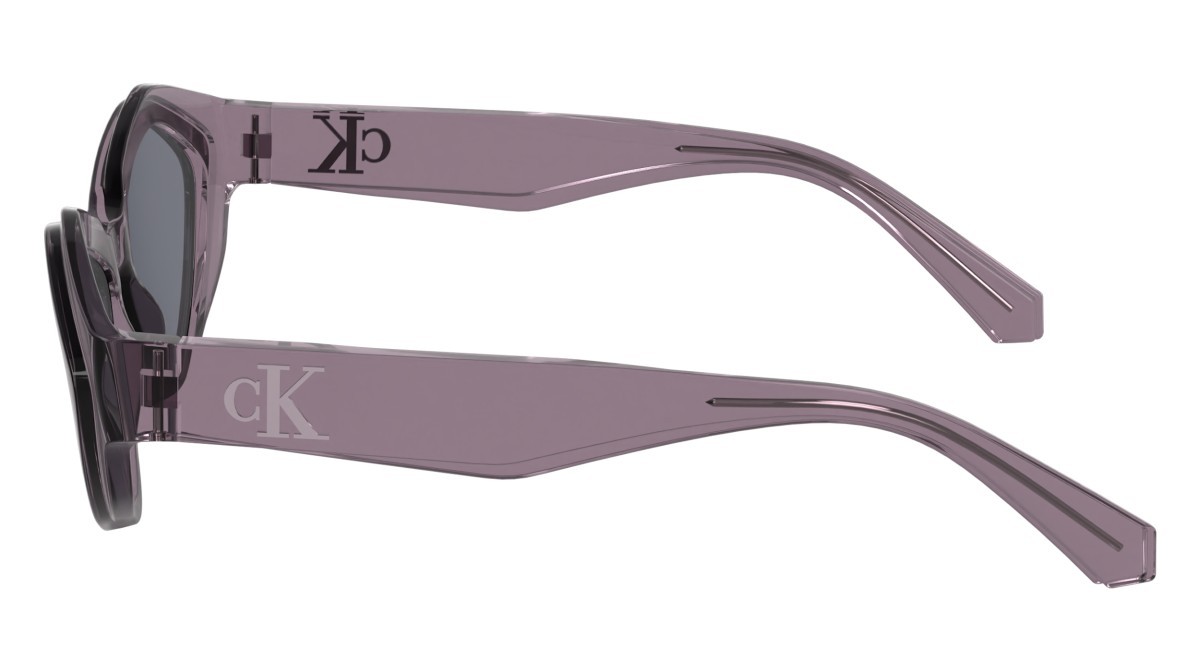 Sonnenbrillen Calvin Klein Jeans CKJ24621S (508) farbe lavander form rechteckig gläser solid lavander