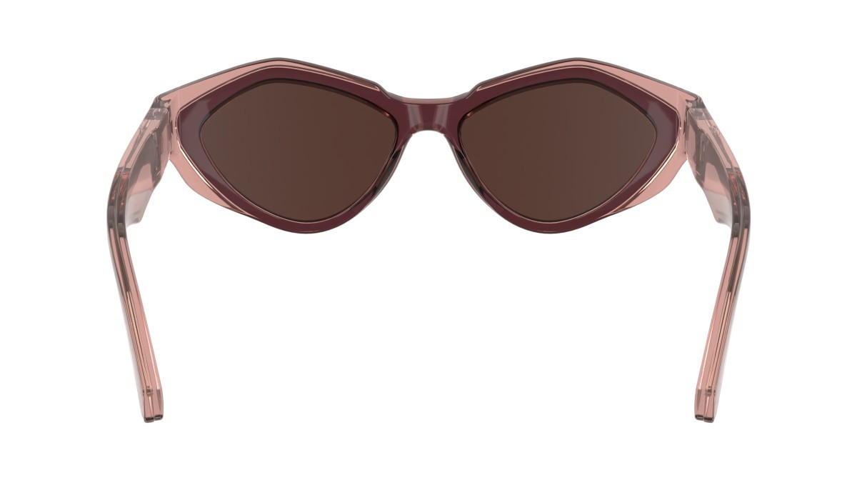 Sonnenbrillen Calvin Klein Jeans CKJ24621S (605) farbe burgundy/blush form rechteckig gläser solid burgundy