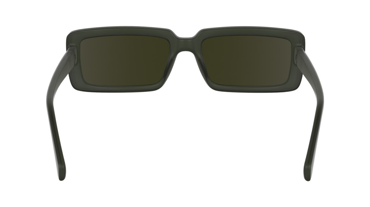 Sonnenbrillen Calvin Klein Jeans CKJ24622S (309) farbe khaki form rechteckig gläser solid khaki