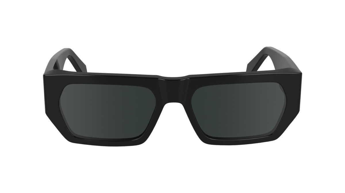 Sonnenbrillen Calvin Klein Jeans CKJ24625S (001) farbe black form rechteckig gläser solid grey