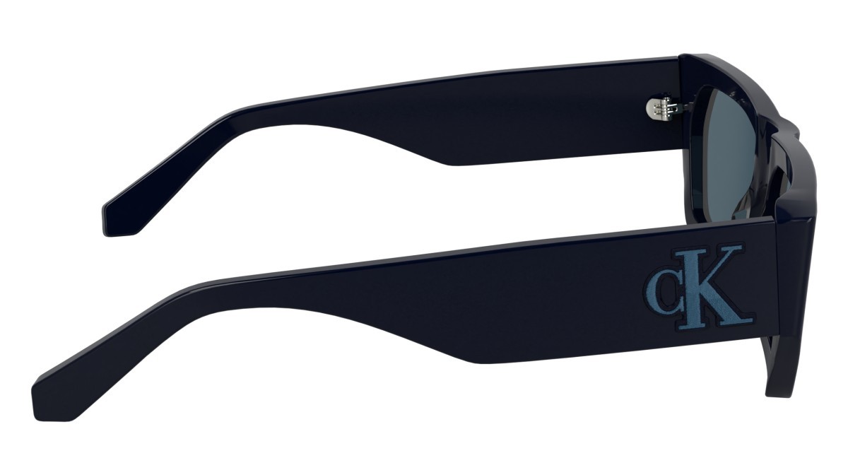 Sonnenbrillen Calvin Klein Jeans CKJ24625S (400) farbe blue form rechteckig gläser solid avio