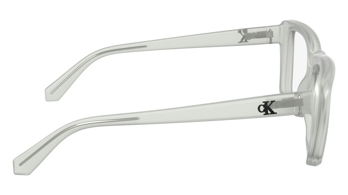 Brillen Calvin Klein Jeans CKJ24629 (970) farbe clear form rechteckig gläser colore 4