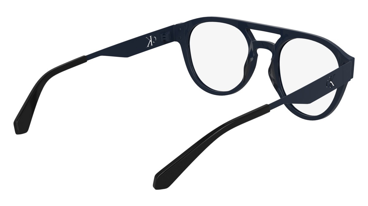 Brillen Calvin Klein Jeans CKJ24633 (400) farbe blue form rund gläser colore 4