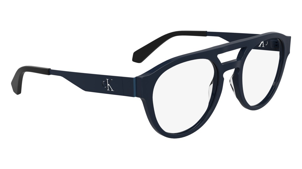 Brillen Calvin Klein Jeans CKJ24633 (400) farbe blue form rund gläser colore 4