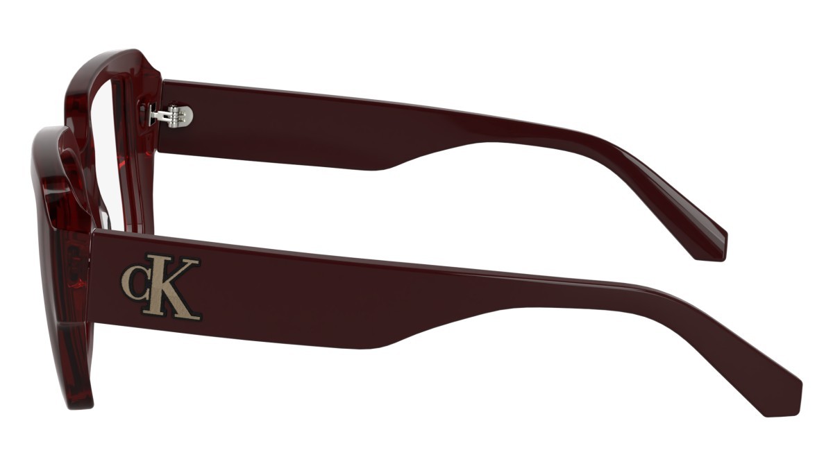 Brillen Calvin Klein Jeans CKJ24635 N (605) farbe burgundy form rechteckig 