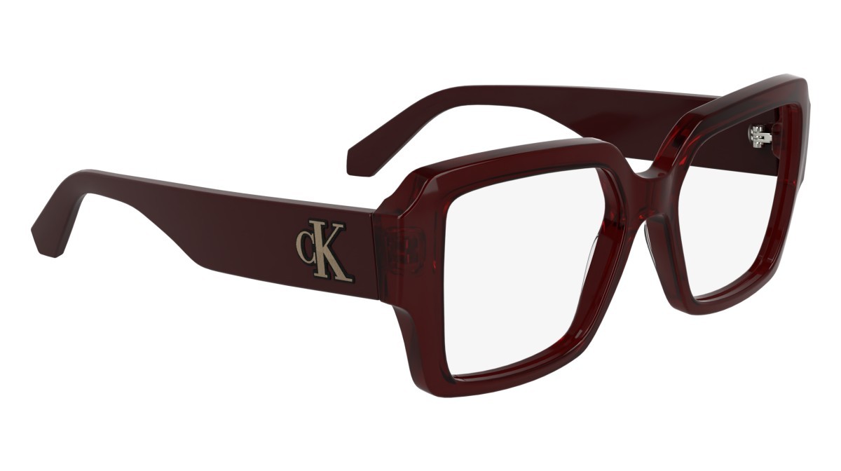 Brillen Calvin Klein Jeans CKJ24635 N (605) farbe burgundy form rechteckig 