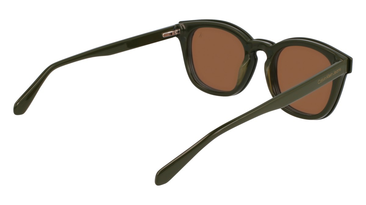 Eyeglasses Calvin Klein Jeans CKJ24636MAG-SET N (309) color khaki shape rectangle 