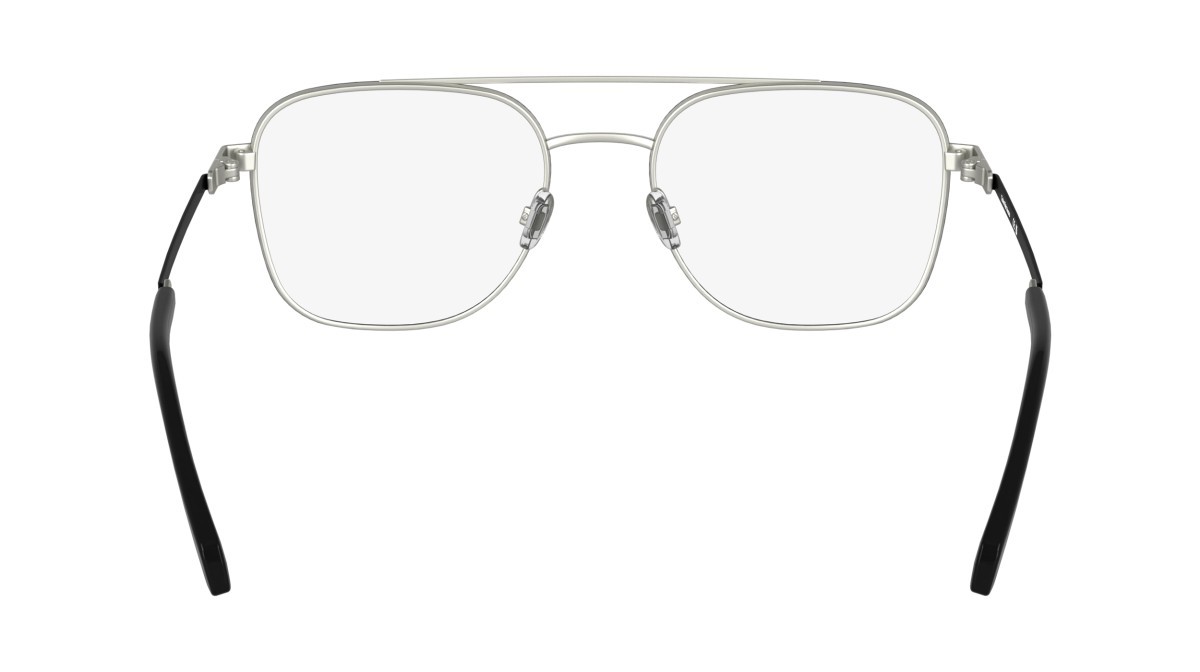 Occhiali da vista Calvin Klein Jeans CKJ25205 (043) colore matte silver/black forma aviator lenti colore - 2