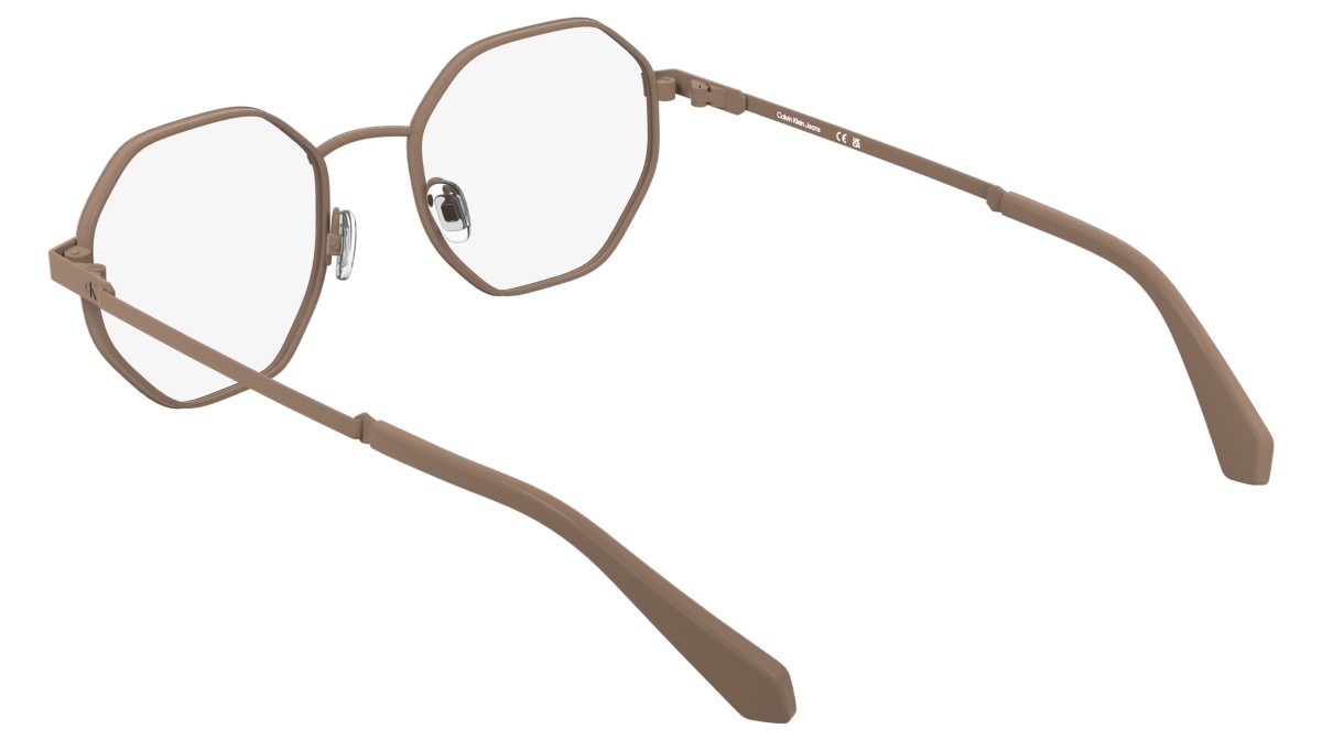 Occhiali da vista Calvin Klein Jeans CKJ25211 (770) colore rose gold/nude forma rettangolare 