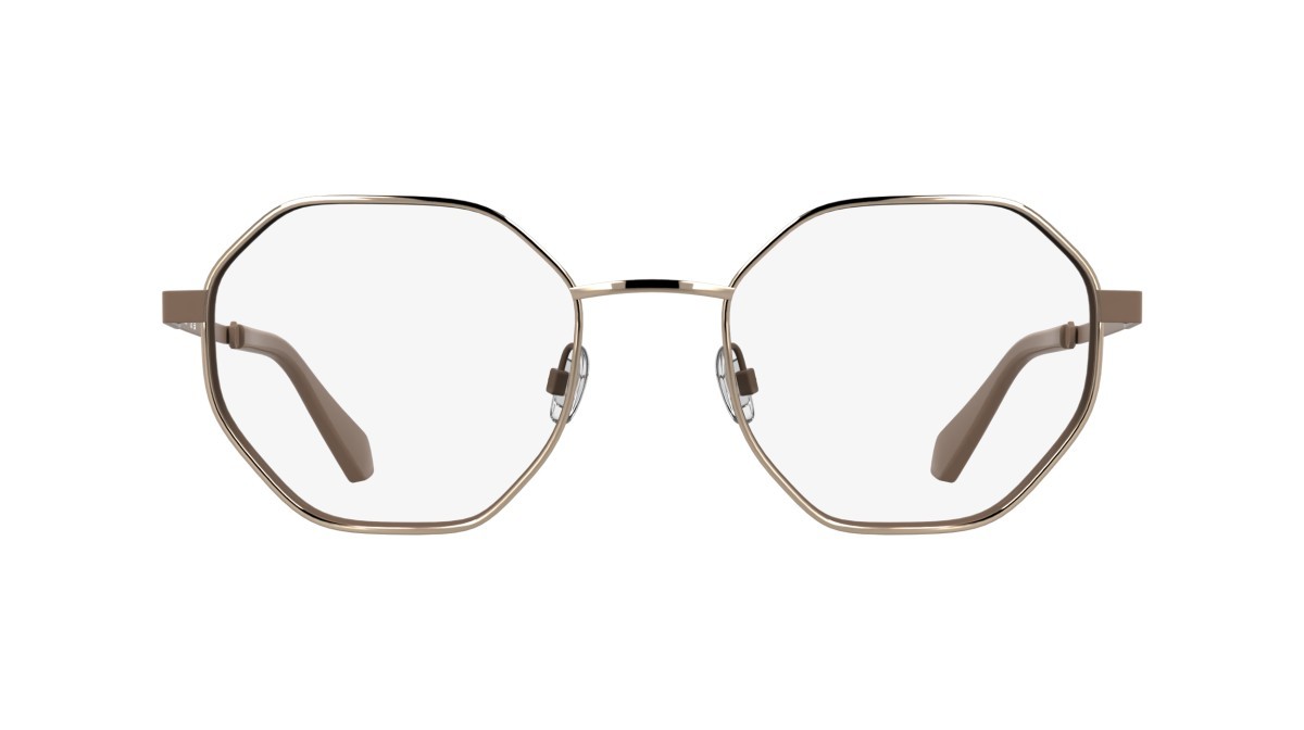 Occhiali da vista Calvin Klein Jeans CKJ25211 (770) colore rose gold/nude forma rettangolare 