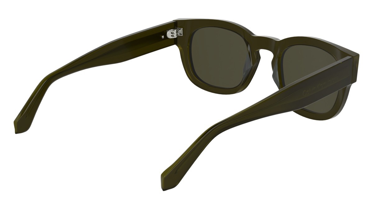 Sonnenbrillen Calvin Klein Jeans CKJ25601S (275) farbe honey to brown form pantos gläser solid brown