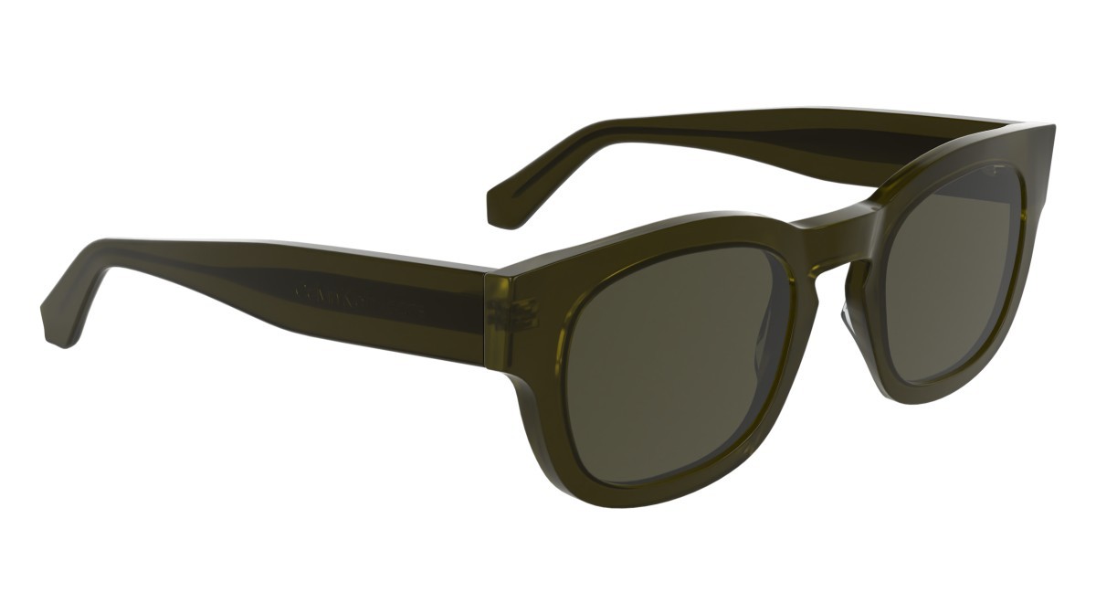 Sonnenbrillen Calvin Klein Jeans CKJ25601S (275) farbe honey to brown form pantos gläser solid brown