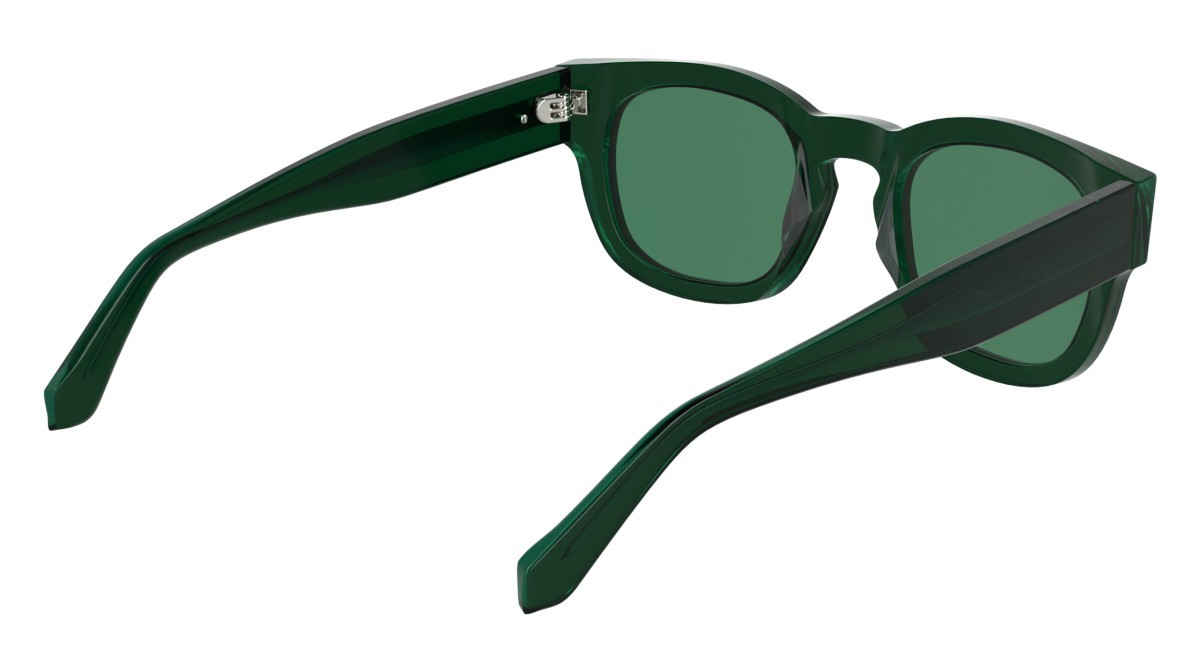 Sonnenbrillen Calvin Klein Jeans CKJ25601S (305) farbe green to dark green form pantos gläser solid green