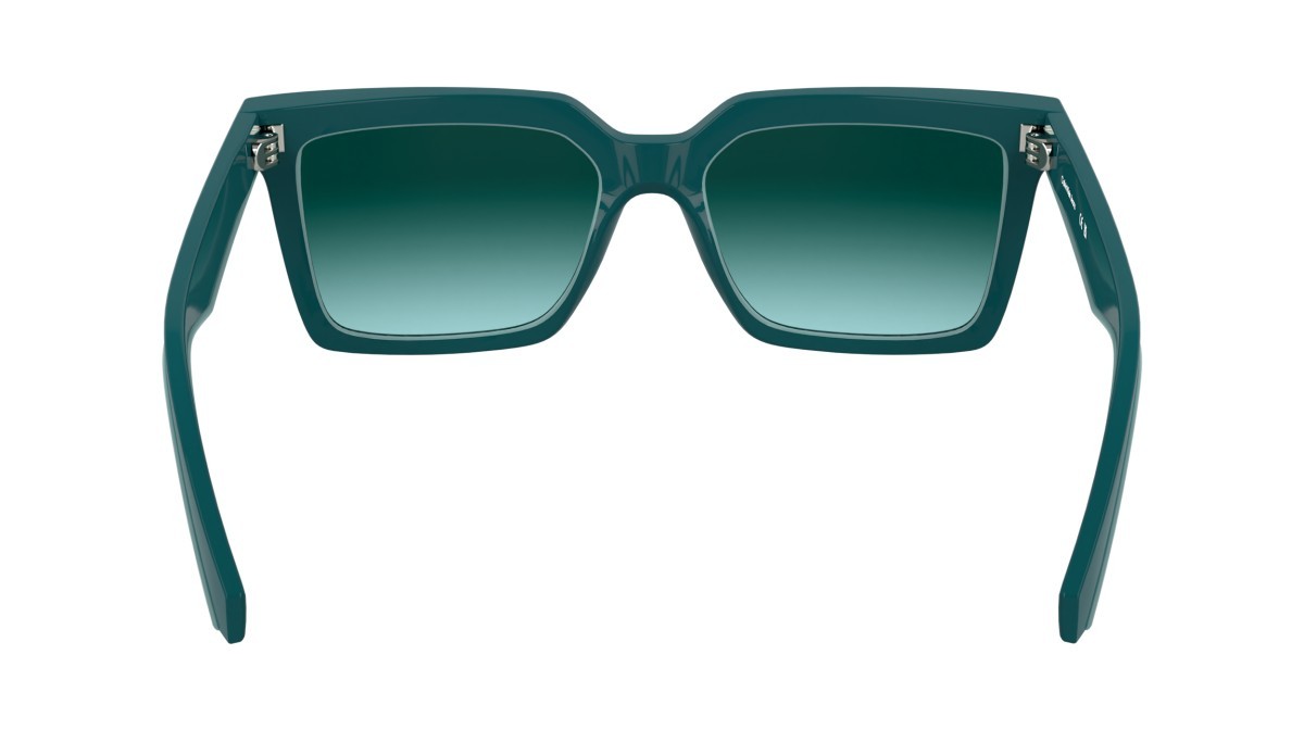 Sonnenbrillen Calvin Klein Jeans CKJ25602S N (432) farbe petrol form rechteckig 