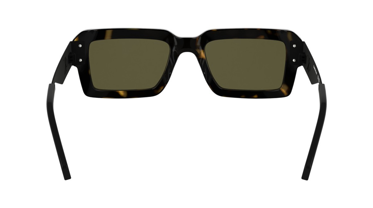 Occhiali da sole Calvin Klein Jeans CKJ25606S (242) colore dark havana forma rettangolare lenti solid brown