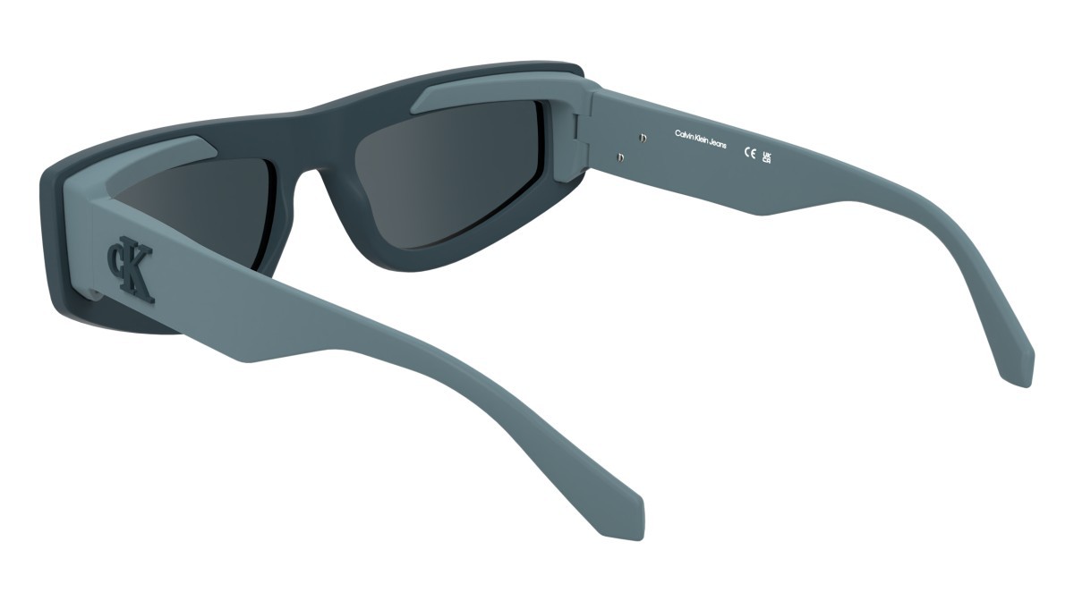 Sonnenbrillen Calvin Klein Jeans CKJ25607S (460) farbe avio form cat-eye gläser solid black