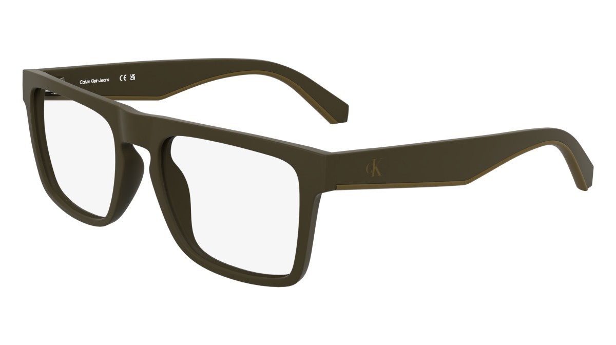 Brillen Calvin Klein Jeans CKJ25612 N (210) farbe matte brown form rechteckig 