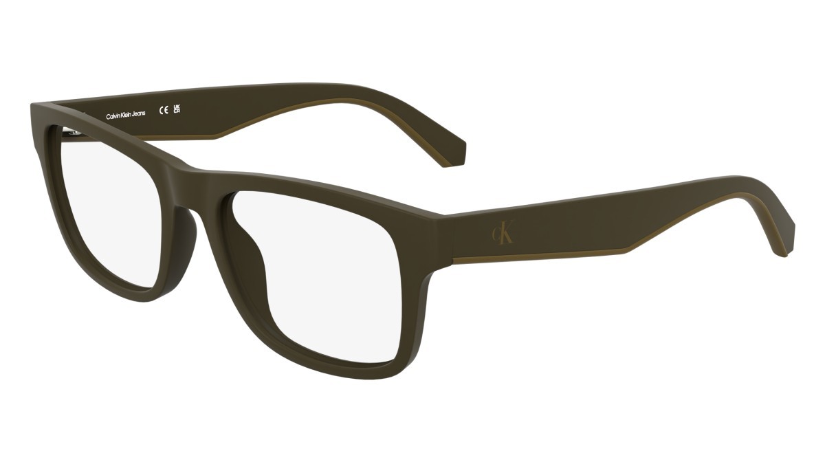 Brillen Calvin Klein Jeans CKJ25613 N (210) farbe matte brown form rechteckig 