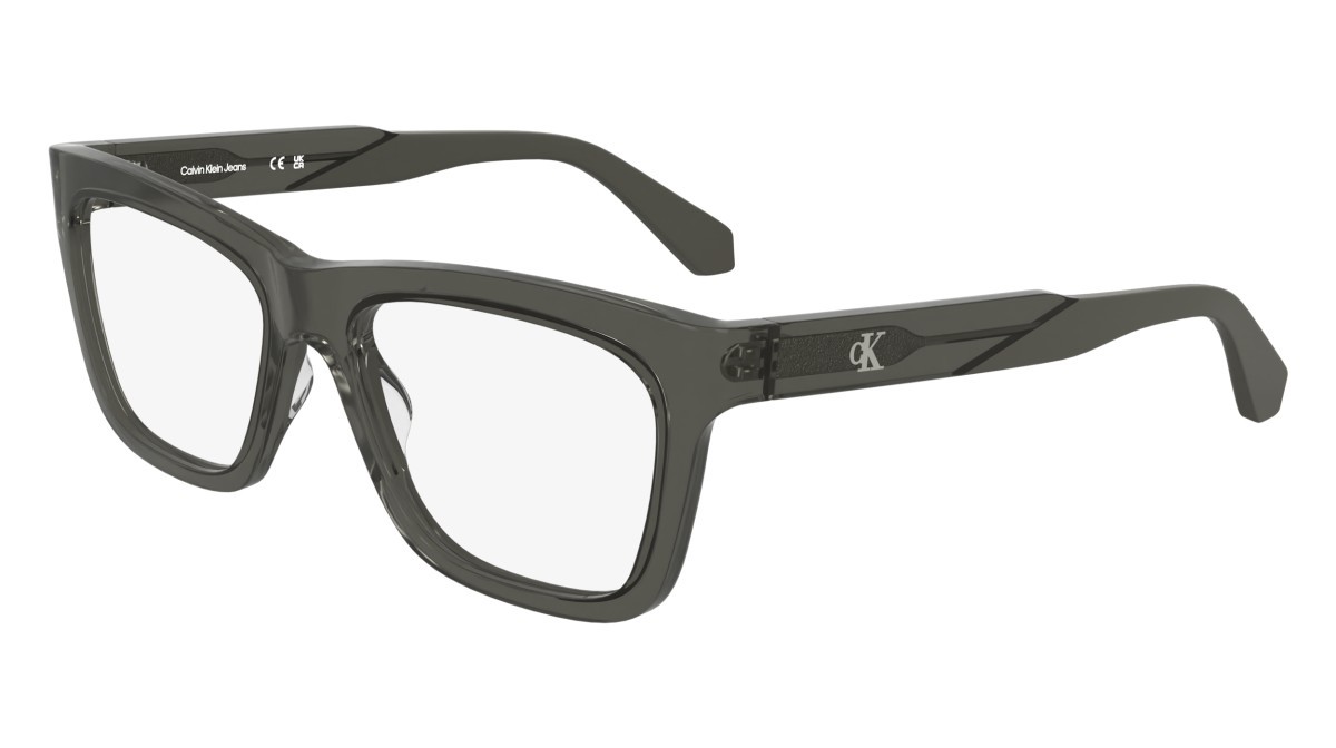 Brillen Calvin Klein Jeans CKJ25615 (050) farbe grey form rechteckig gläser colore - 5