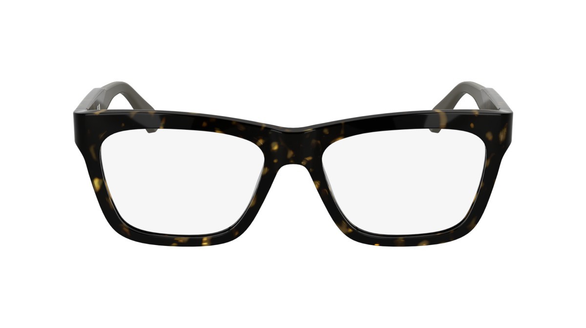Brillen Calvin Klein Jeans CKJ25615 (242) farbe dark havana form rechteckig gläser colore - 2