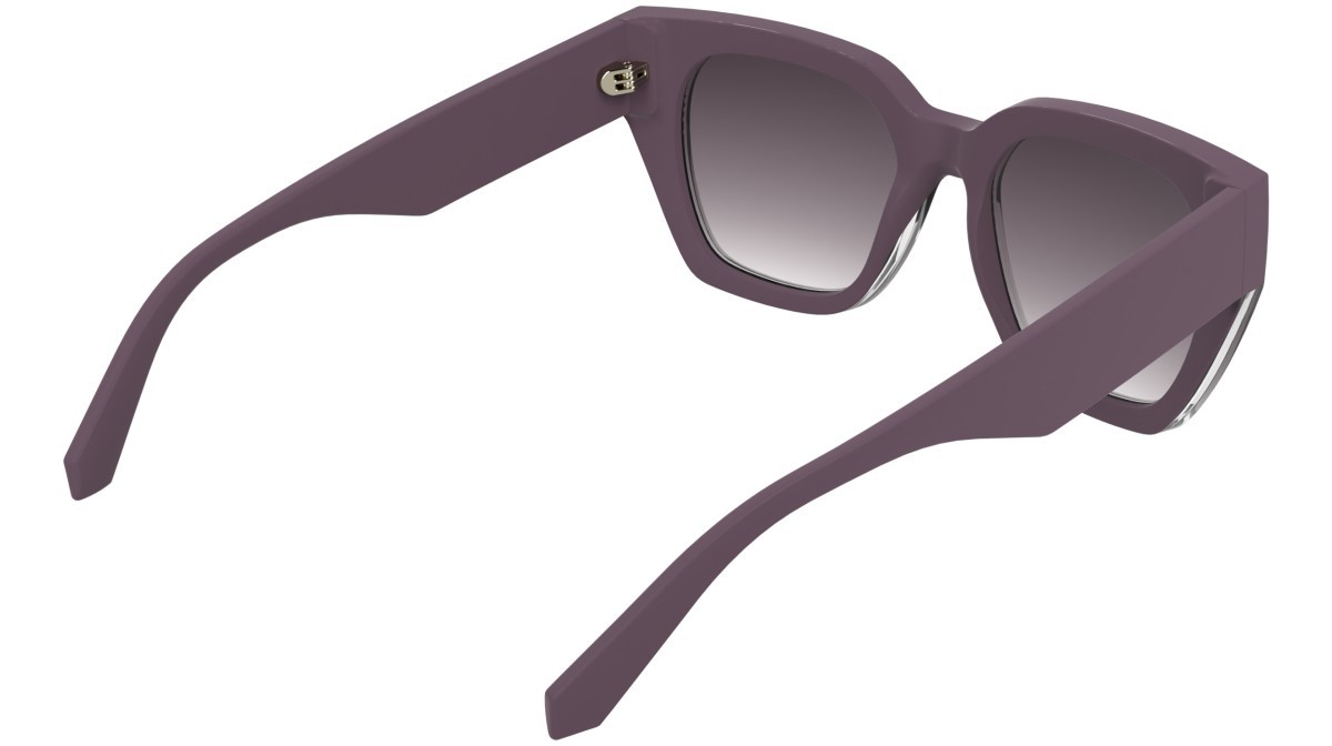 Sunglasses Calvin Klein Jeans CKJ25620S (664) color mauve shape butterfly lenses gradient purple
