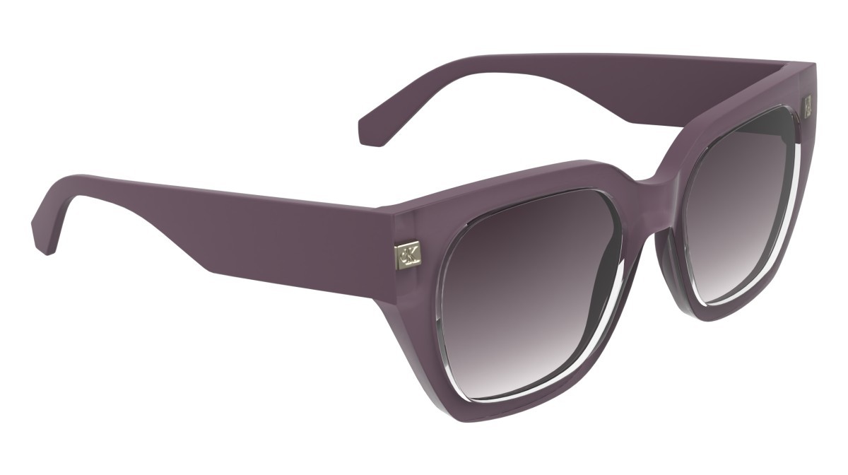 Sunglasses Calvin Klein Jeans CKJ25620S (664) color mauve shape butterfly lenses gradient purple