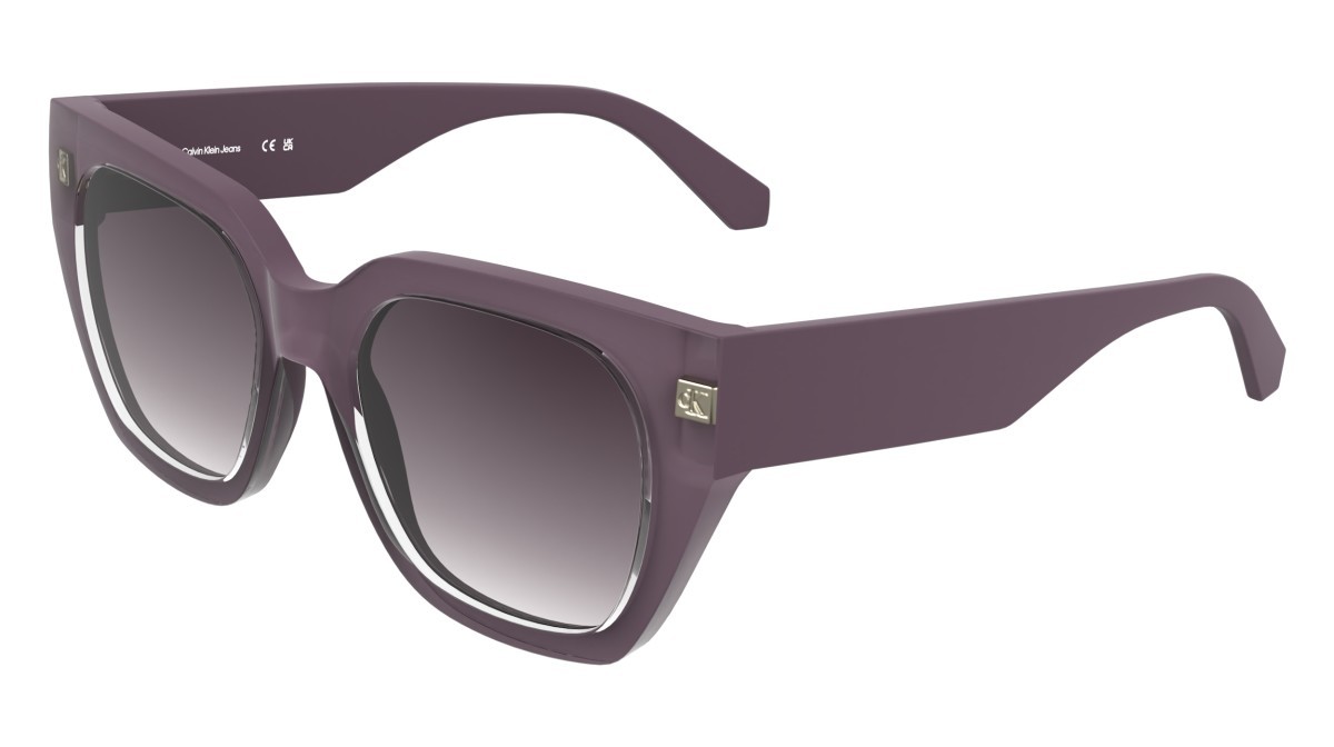 Sunglasses Calvin Klein Jeans CKJ25620S (664) color mauve shape butterfly lenses gradient purple