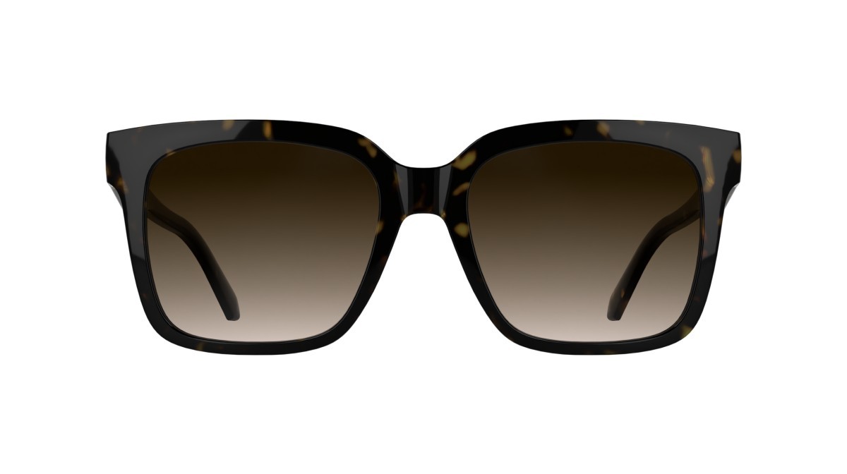 Sonnenbrillen Calvin Klein Jeans CKJ25624S (242) farbe dark havana form quadratisch gläser gradient brown