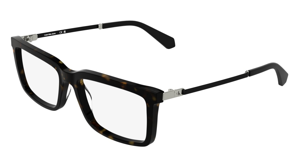 Brillen Calvin Klein Jeans CKJ25625 (242) farbe dark havana form rechteckig 