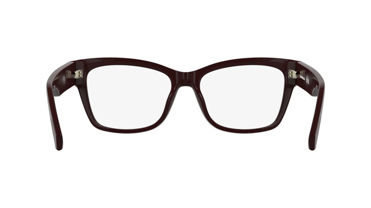 Eyeglasses Calvin Klein Jeans CKJ25628 (605) color burgundy shape cat eye 