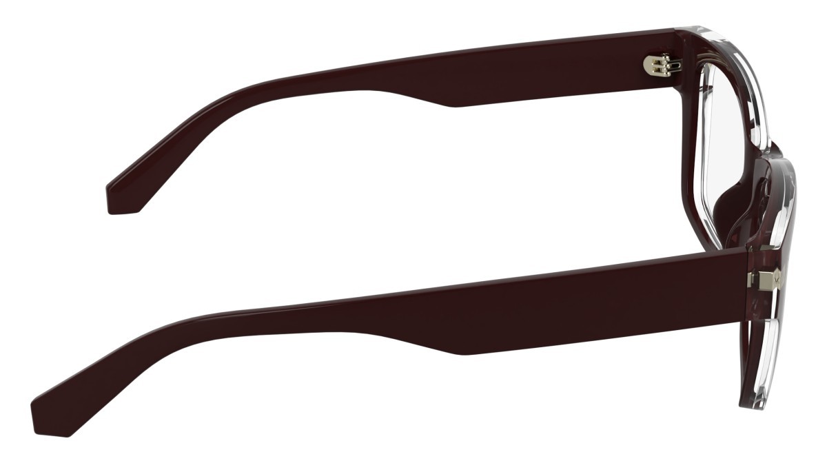 Eyeglasses Calvin Klein Jeans CKJ25628 (605) color burgundy shape cat eye 