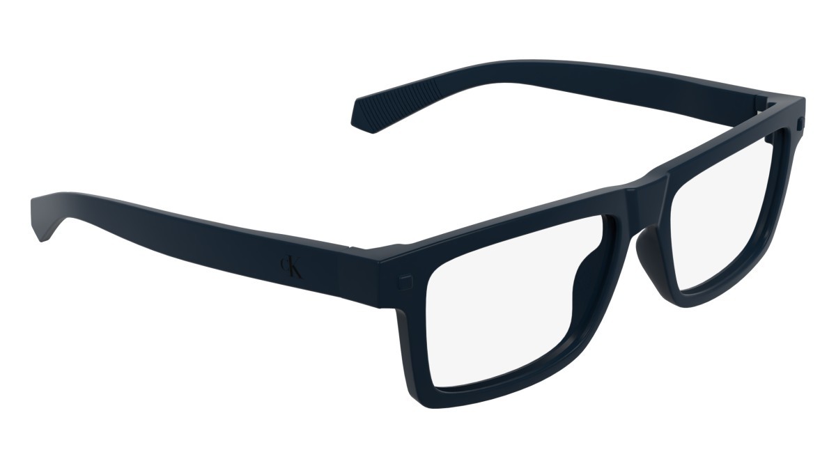 Brillen Calvin Klein Jeans CKJ25629 (400) farbe matte blue form rechteckig 