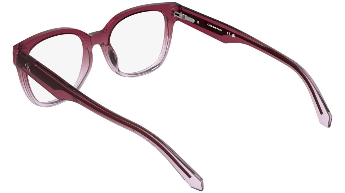 Brillen Calvin Klein Jeans CKJ25632 (606) farbe transparent gradient wine/rose form schmetterling 