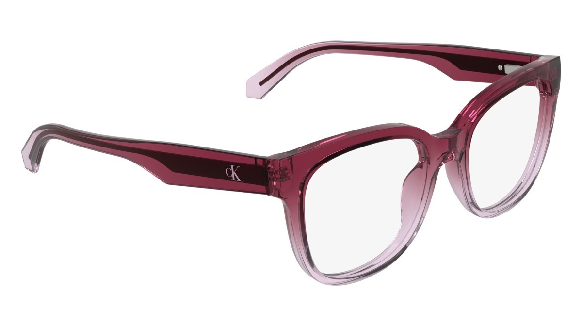 Brillen Calvin Klein Jeans CKJ25632 (606) farbe transparent gradient wine/rose form schmetterling 