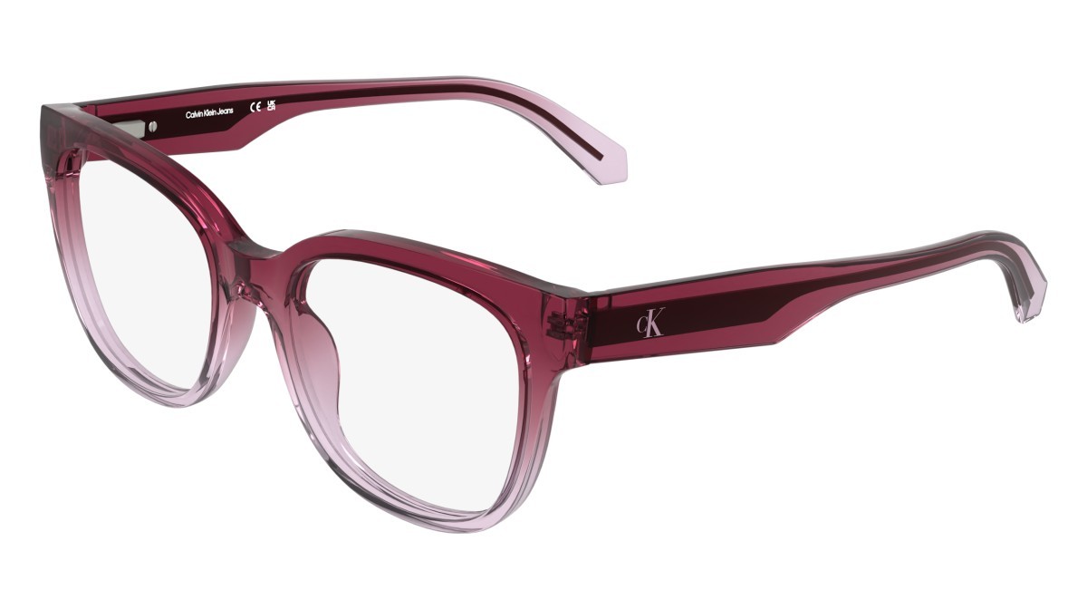 Brillen Calvin Klein Jeans CKJ25632 (606) farbe transparent gradient wine/rose form schmetterling 