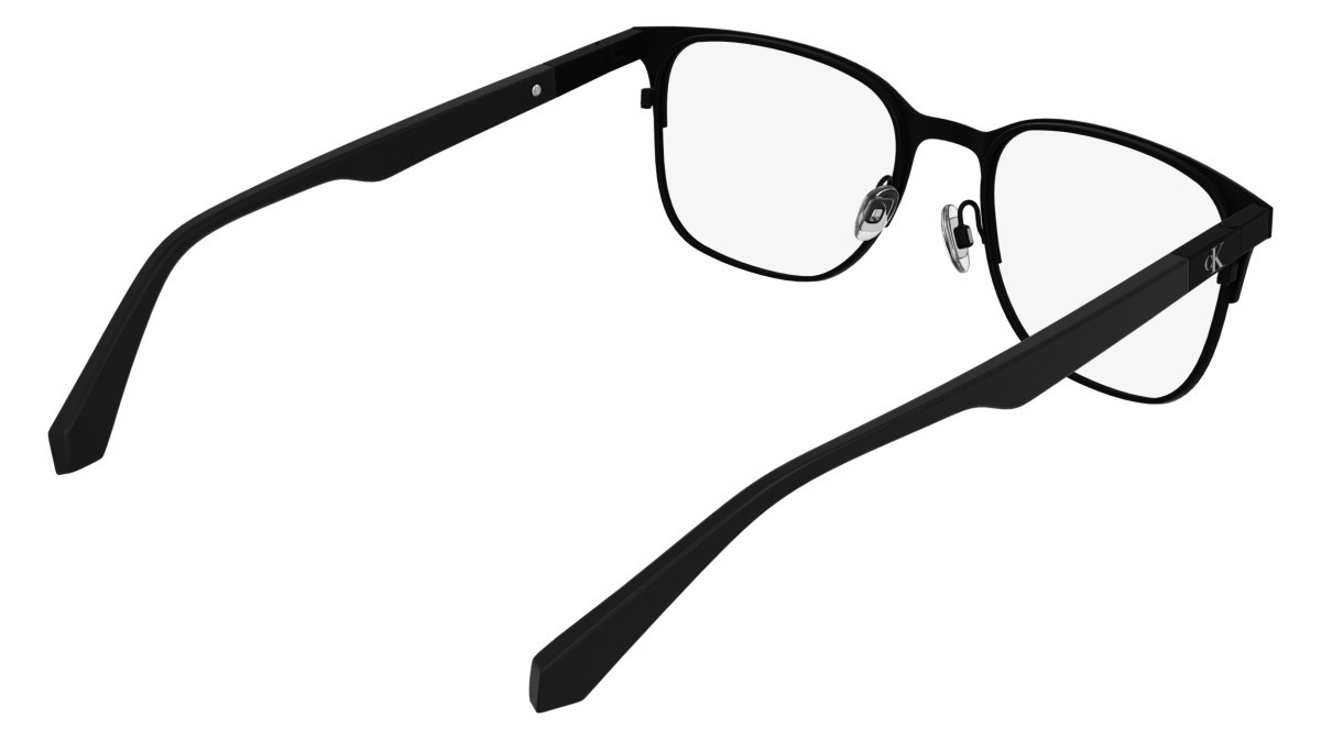 Brillen Calvin Klein Jeans CKJ26204 (002) farbe matte black form rechteckig 
